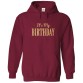 It's My Birthday Celebration Unisex Kids & Adult Pullover Hoodie								